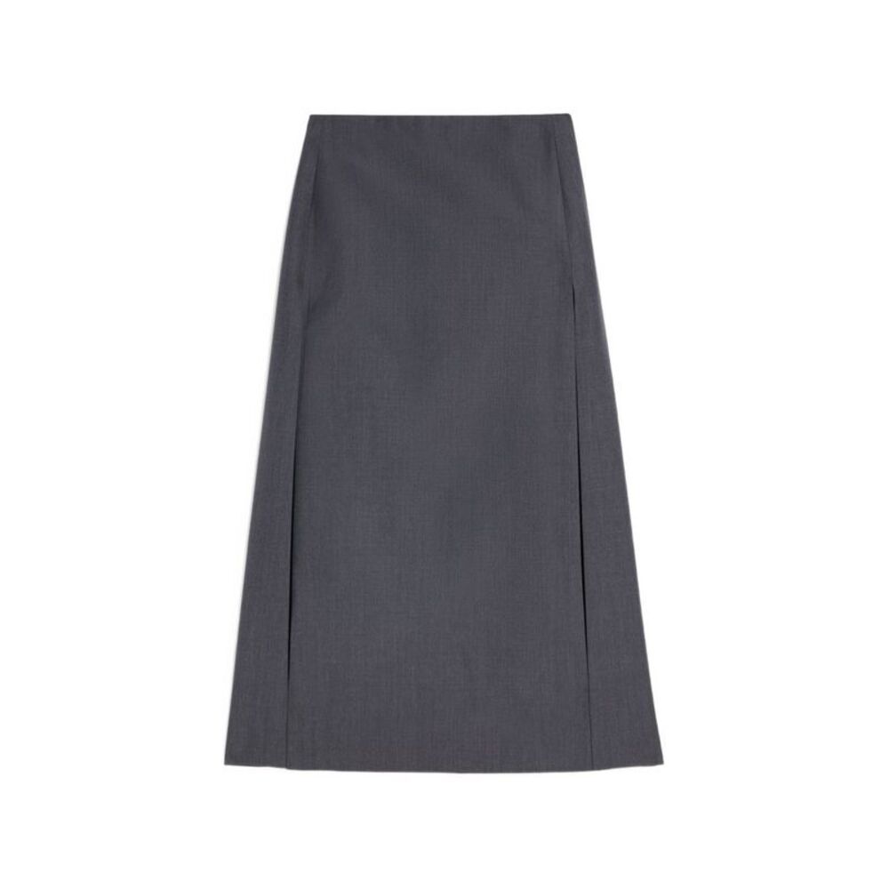 Jil Sander Women Wool Long Skirt
